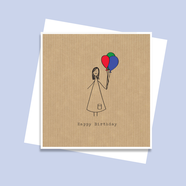 LCF017 - Happy Birthday Girl (6pack)
