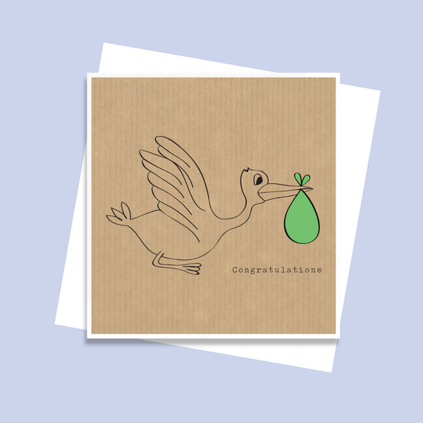 LCF012 - Stork (Green) (6pack)
