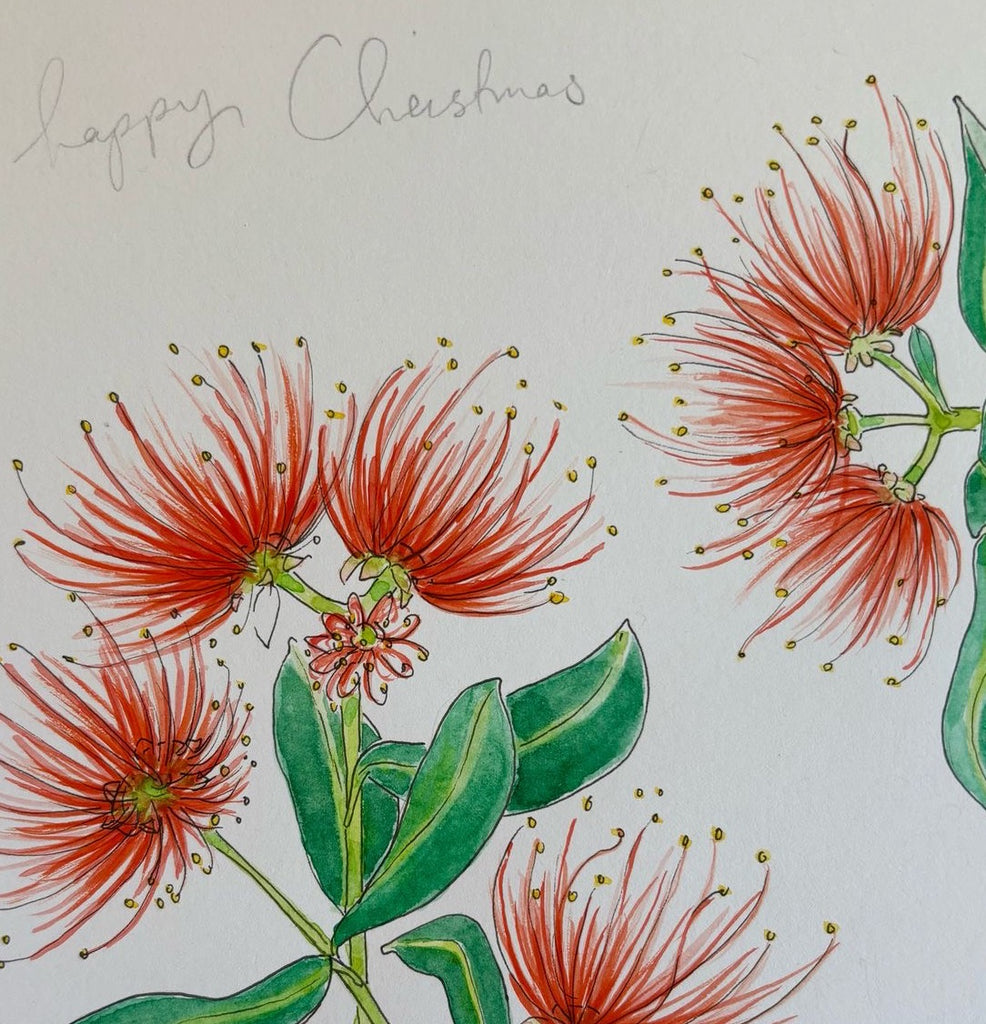RR45 Pohutukawa Christmas *design in progress (6 pack) PREORDER