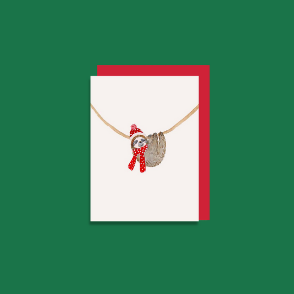 LMDBIJX19 Christmas Sloth (6 pack)