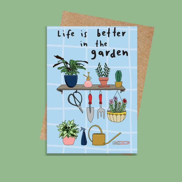 DSGF245 Life's better in the garden (6 pack)