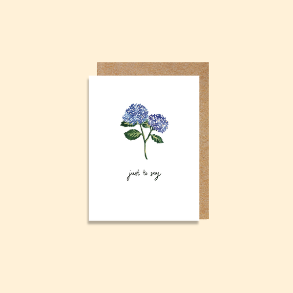 LMDBIJ174 Just to say Hydrangea (6 pack)