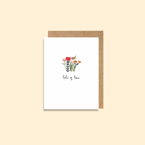 LMDBIJ25 Lots of love flowers (6 pack)