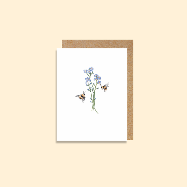 LMDBIJ27 Forget-me-not bees (6 pack)