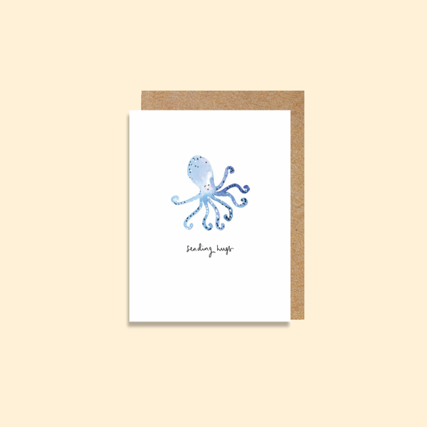 LMDBIJ36 Octopus Sending Hugs (6 pack)