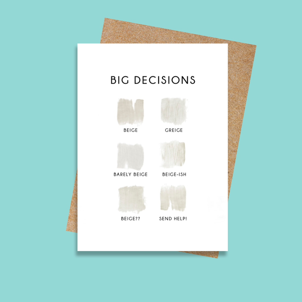 CBW06 Big Decisions (6 pack) PREORDER - OCTOBER DELIVERY