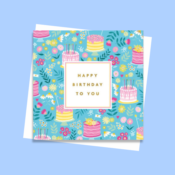DSPE403 Happy Birthday Cake (6 pack)