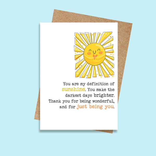 DSWW1223 Definition of sunshine (6 pack)