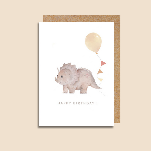 LRD2 Triceratops Birthday (6 pack)