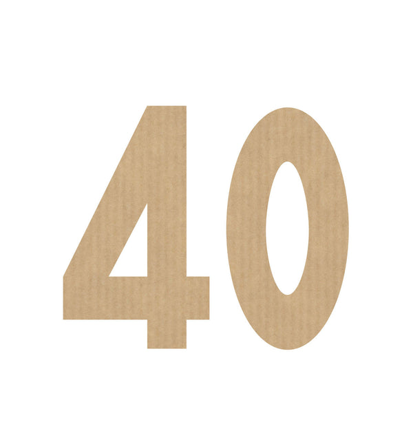 LCFHB40 - Happy Birthday 40 (6pack)