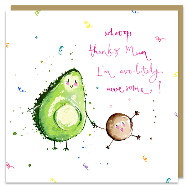 LMDMO05 Avo-lutely Awesome Mum (6 pack)